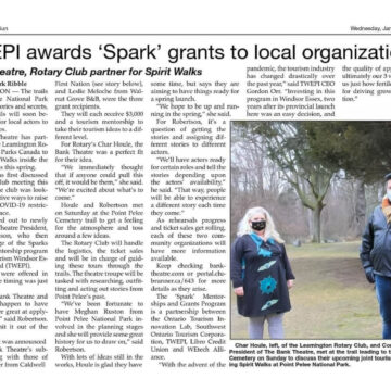 Bank Theatre Is Awarded ‘Spark’ Grant