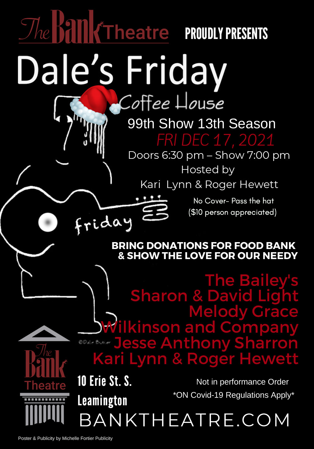 Dale's Friday Coffee House #99 - The Bank Theatre