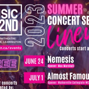 Music Onthe42 2023 – Summer Concert Lineup