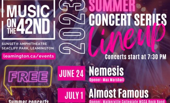 Music Onthe42 2023 – Summer Concert Lineup